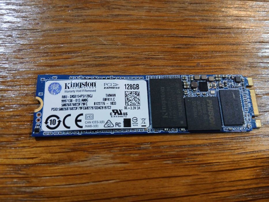 SSD M.2 Kingston 128gb