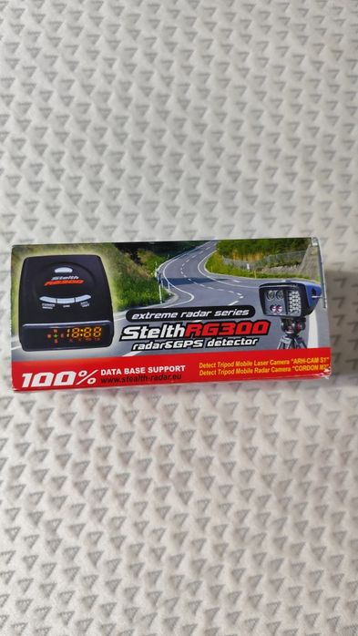 Радар детектор Stealth Radar RG300ERS+GPS