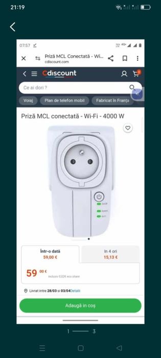 Prize Ședea inteligente, cu aplicație pe telefon 

Am mai multe bucăți