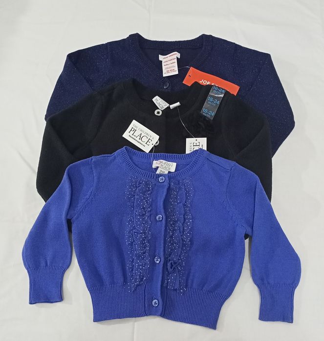 Новые фирменные кофточки для девочек