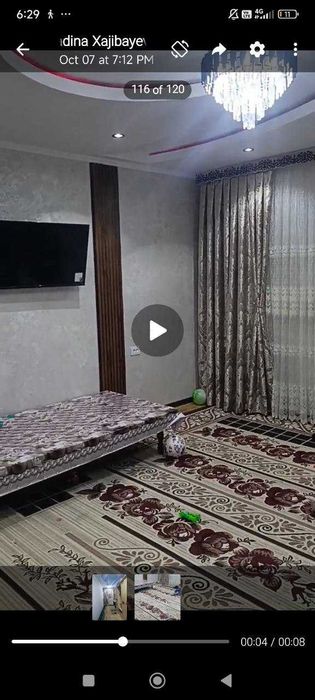 kvartira qizlarga 3 xonali