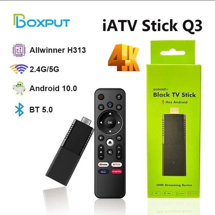 Smart TV Stick Allwinner H313 2G 16G Android 10.0 4K