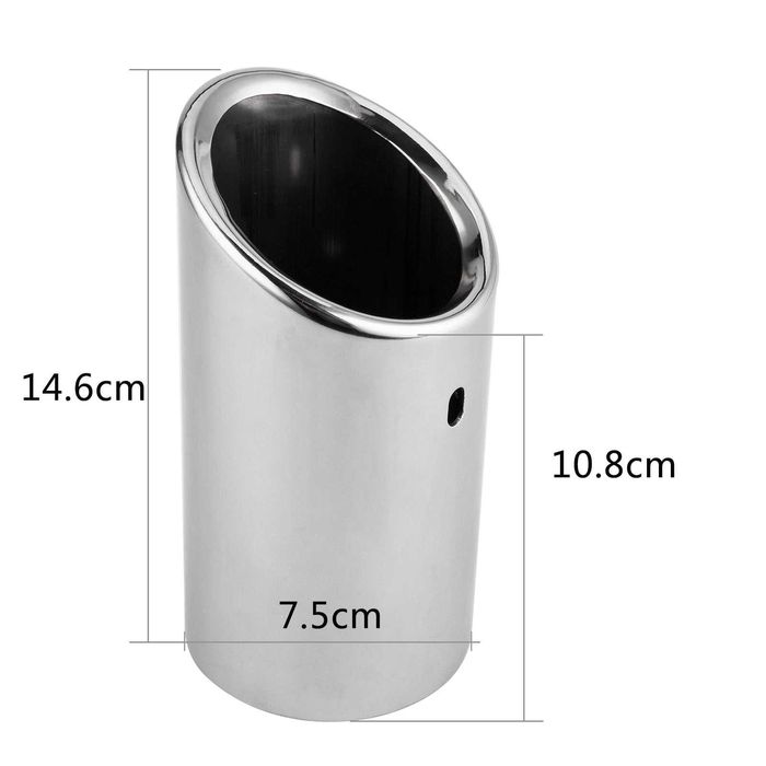 Ornamente tobă Audi A4 B8 8K (11.2007-12.2015), set 2 bucati, chrom