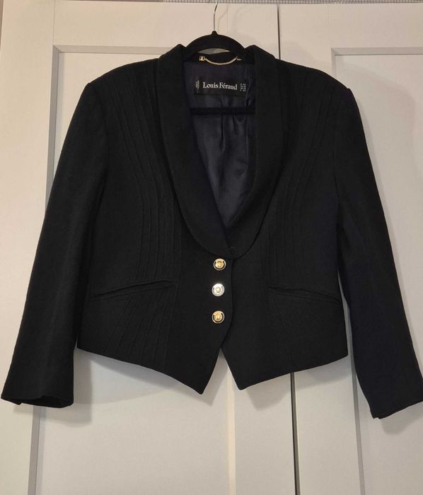 Sacou vintage din lână Louis Feraud