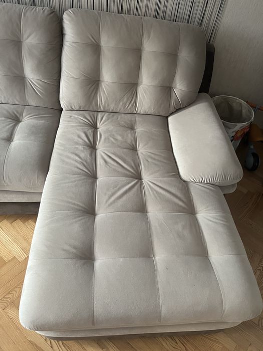 Ъглов диван разтегателен