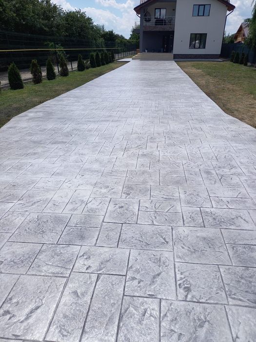 Beton amprentat Vâlcea, Olt, Dolj, Arges, Teleorman etc