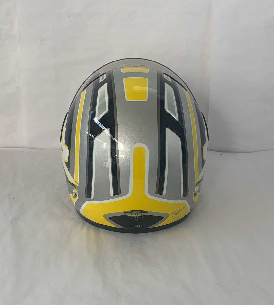 Casca moto XS AGV GP-1 AGV E2205 MULTI "R" SILVER Yellow Black