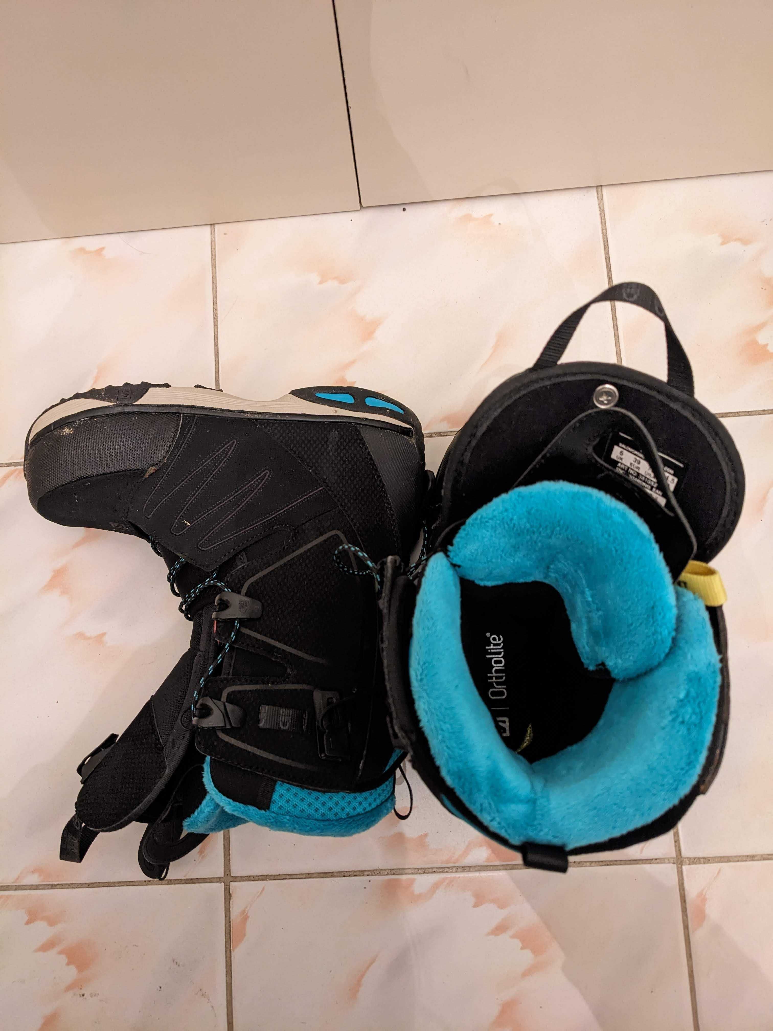 Boots Snowboard Salomon negru
