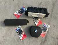 BMW G20 G22 airbag genunchi - volan - pasager - set centuri siguranta