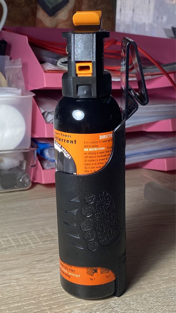Spray autoaparare UDAP împotriva urșilor, fabricat in SUA, 225gr.