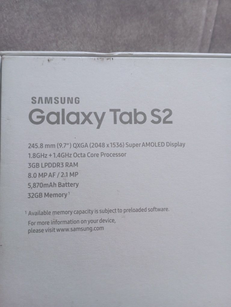 Планшет Samsung galaxy tab s2