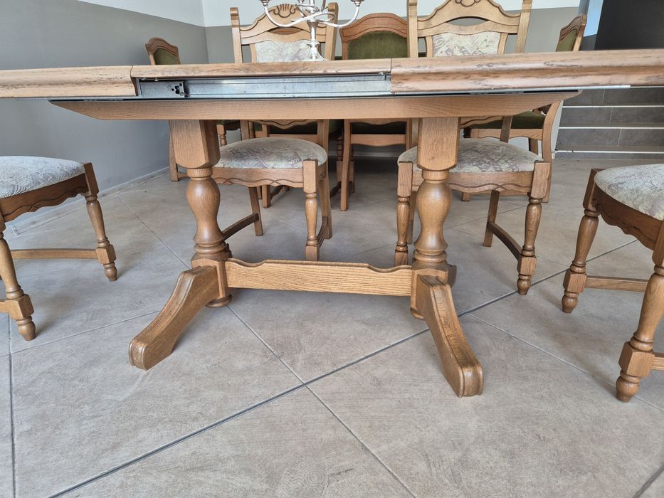 Трапезна разтегателна маса + 4 стола