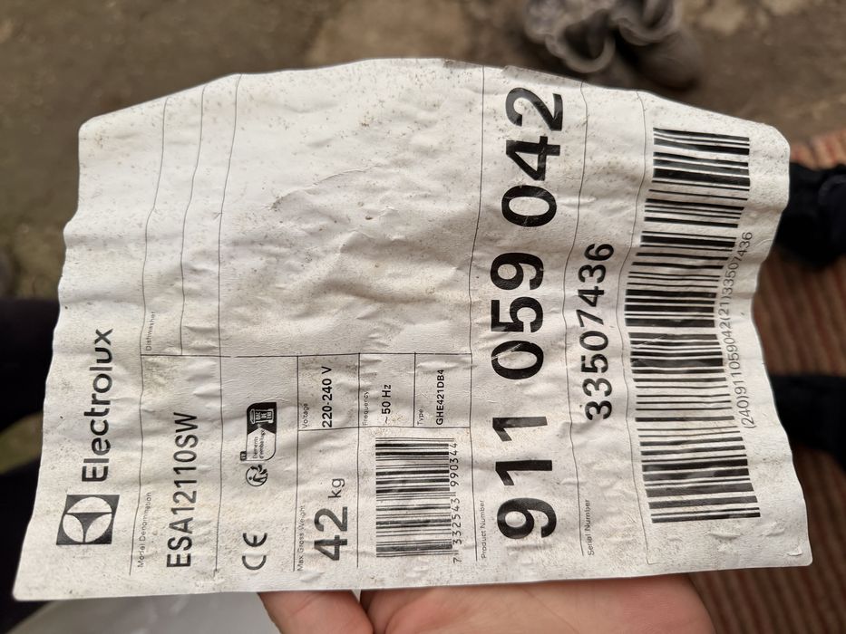Masina spalat vase electrolux noua sigilata