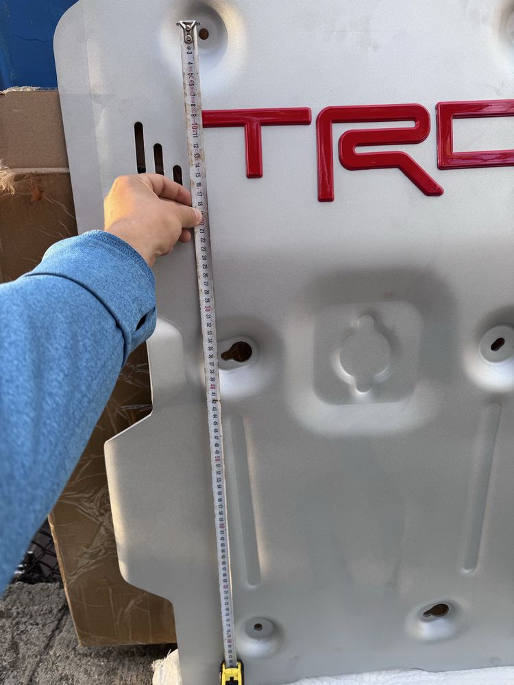 Toyota Tacoma 24 и 25, 4runner 25 защитна алуминиева плоча/ skid plate