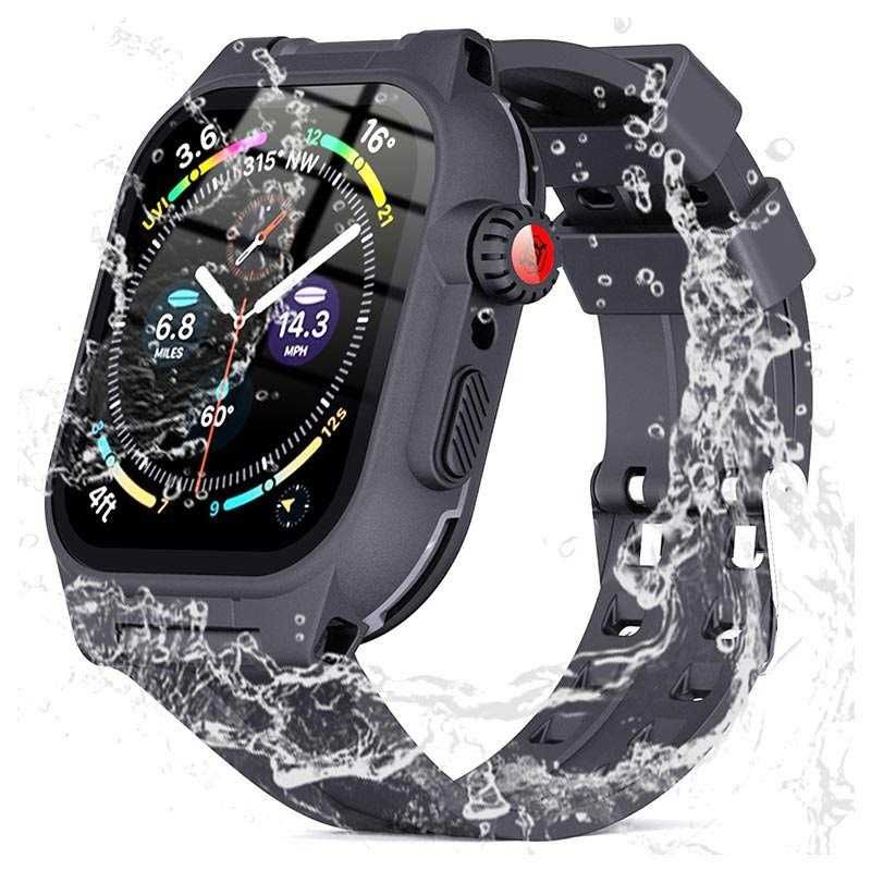 Husa antisoc protectie 360 waterproof APPLE Watch 7 8 9 45mm full body