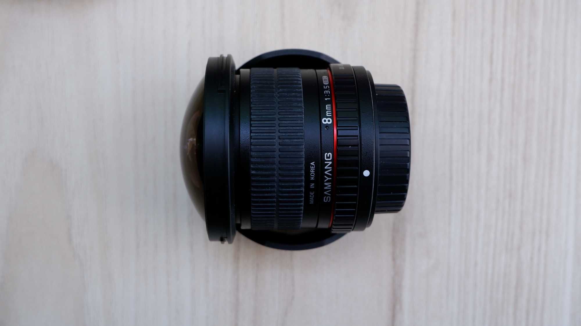 Obiectiv Samyang 8mm F3.5 UMC Fisheye CS II montura Sony A