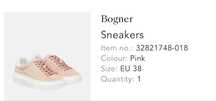 Sneakers Bogner piele