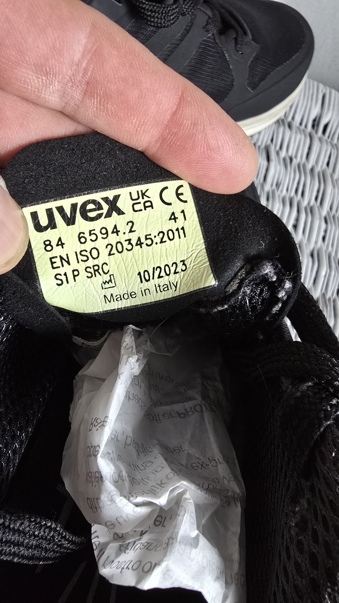 Uvex профисионални работни обувки