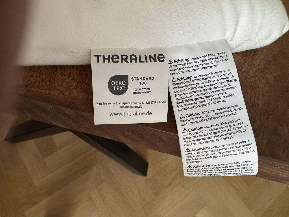 Възглавница за кърмене Theraline Bamboo