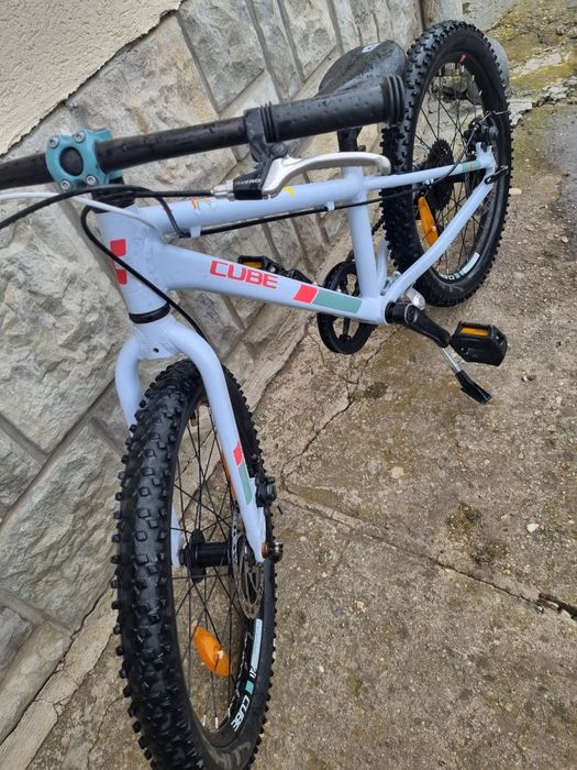 Bicicleta Cube 20 copii 5-9 ani/ Frâne disc