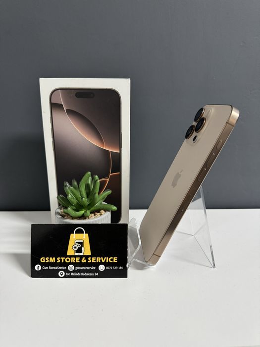 Iphone 16 Pro Max Desert Titanium 256Gb Garantie Gsm Store&Service