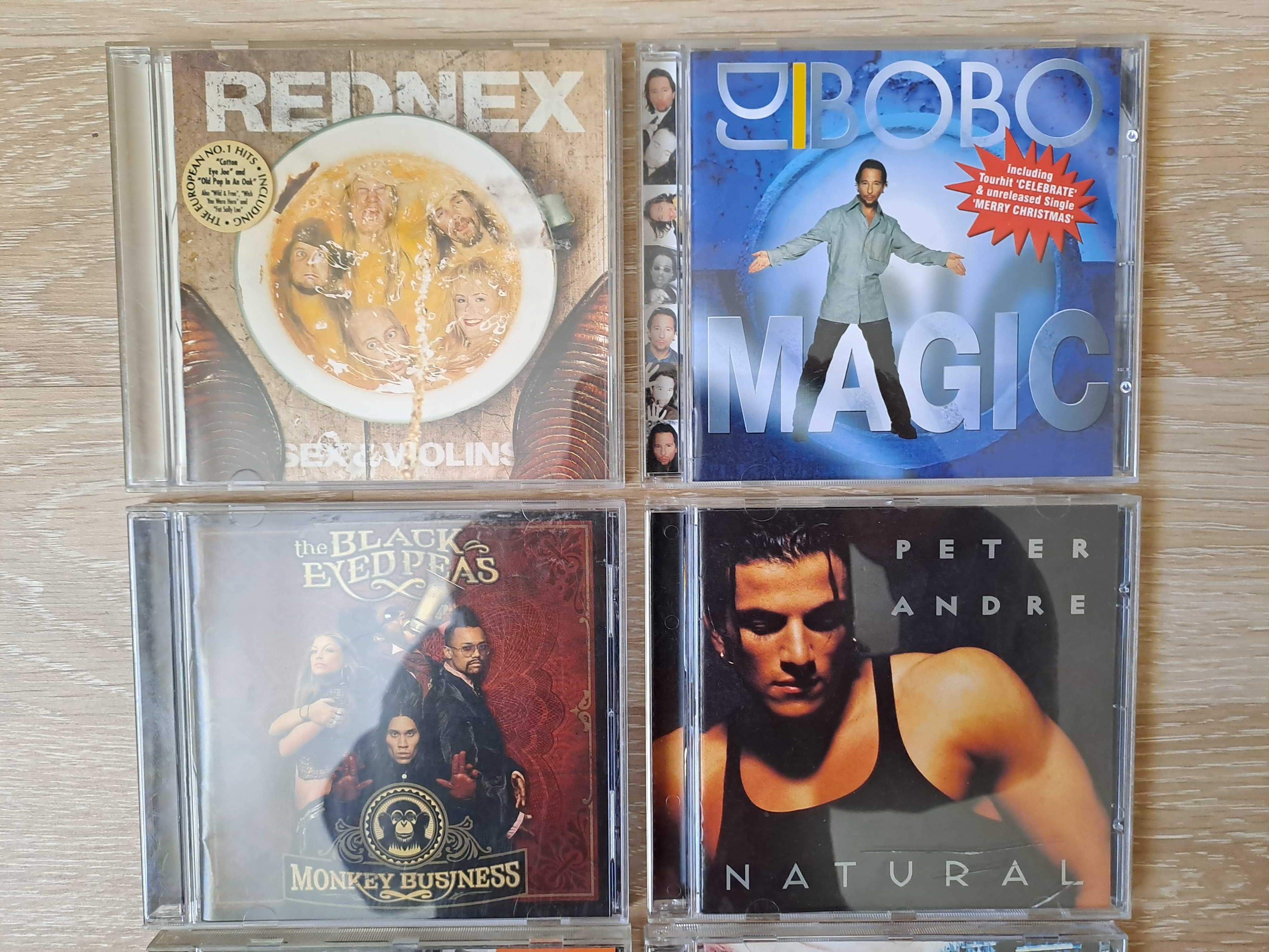Pachet 8-6 CD Originale Eurodance-Rednex,DJ Bobo,Snow,PetrusPeterAndre