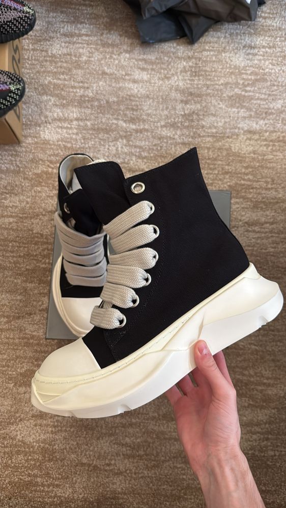Rick Owens Geobasket Jumbolaces