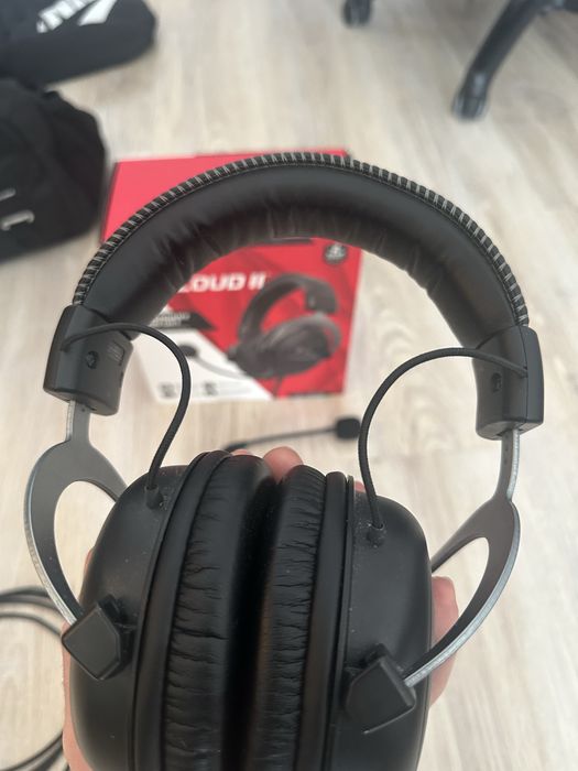 Casti Hyperx cloud 2 gri