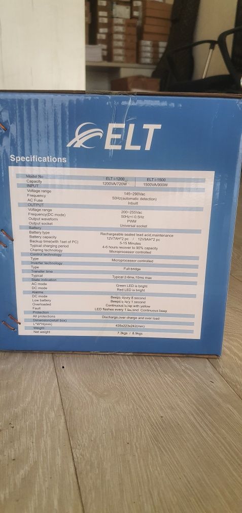 UPS. Akumilyator. Kompyuter uchun. Televizor uchun. 900W