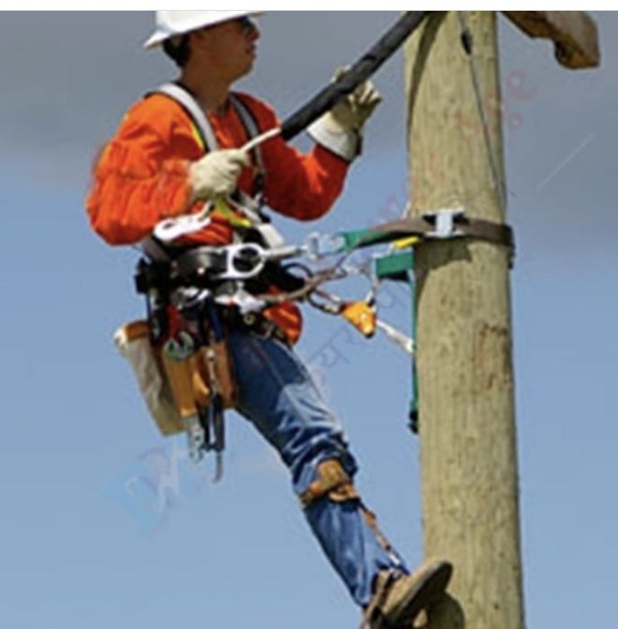 Услуги Электрика. Работа на Столбе. Подключение ЛЕП.