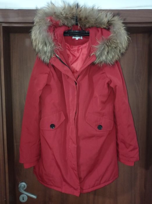 Geaca cu Glugă-36, Geacă Piele-XL .