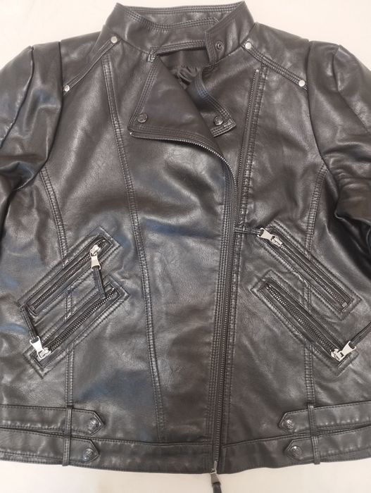 Черни кожено яке