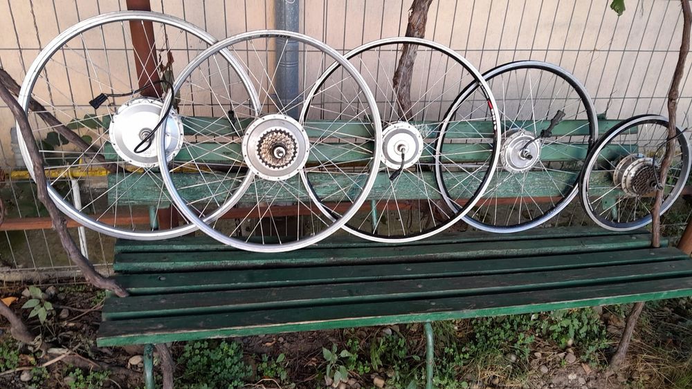 Set roti bicicleta electrica