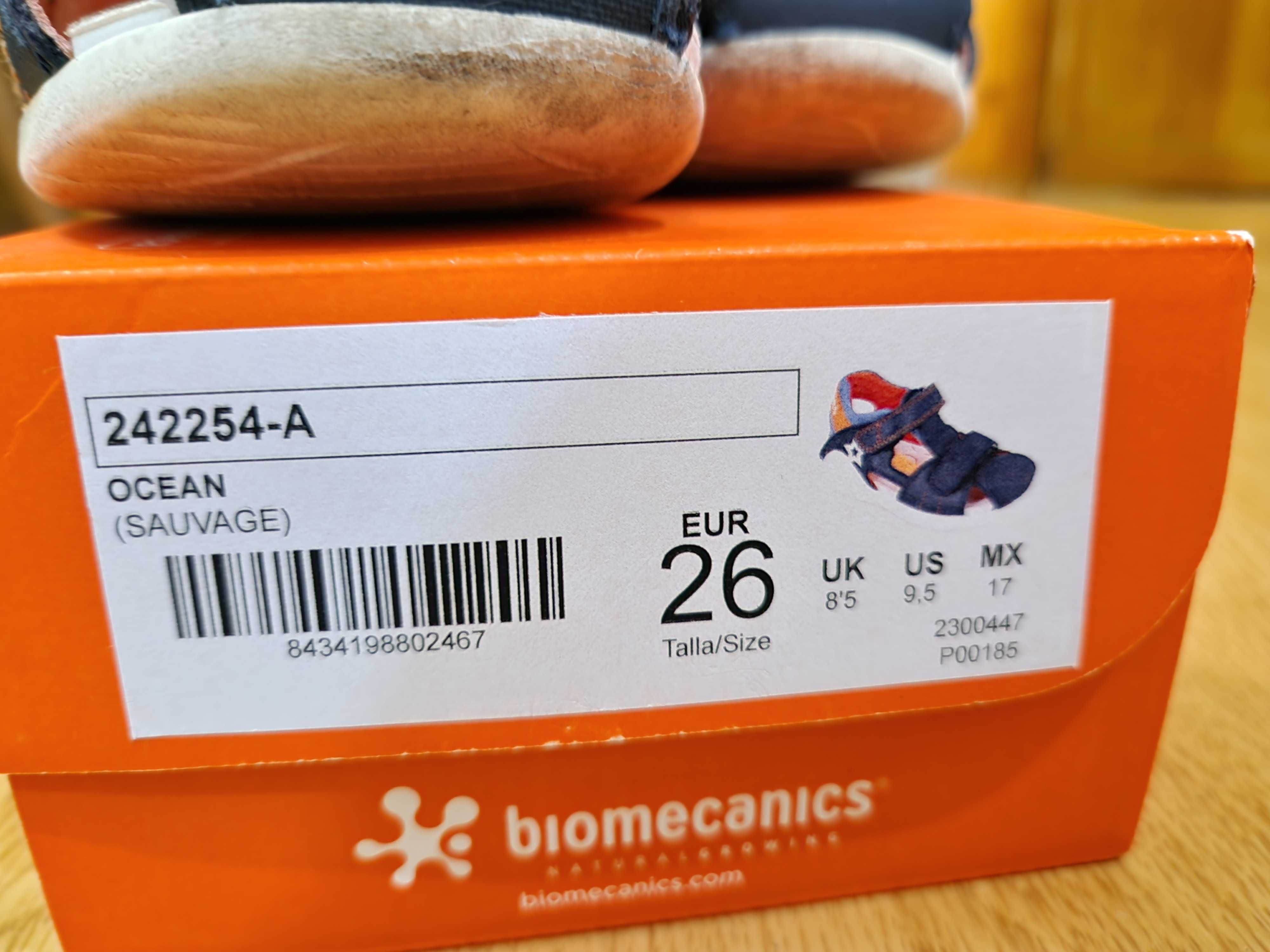 Детски сандали за момче Biomecanics номер 26