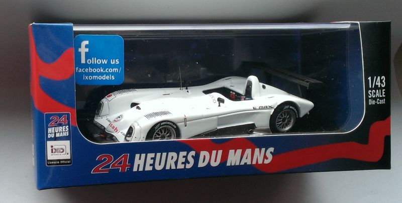 Machete Panoz LMP 900 Test Car Le Mans 2000 - IXO 1/43 LeMans