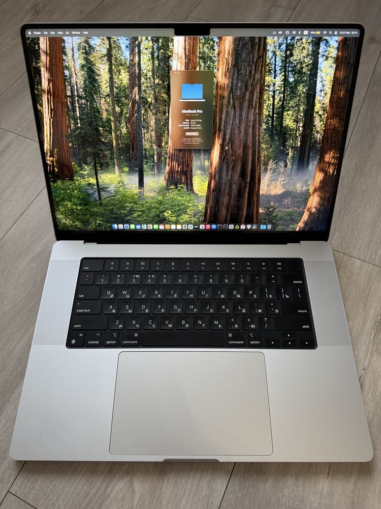 MacBook Pro 16.2/M3 Max/16C CPU/40C GPU/48GB/1TB