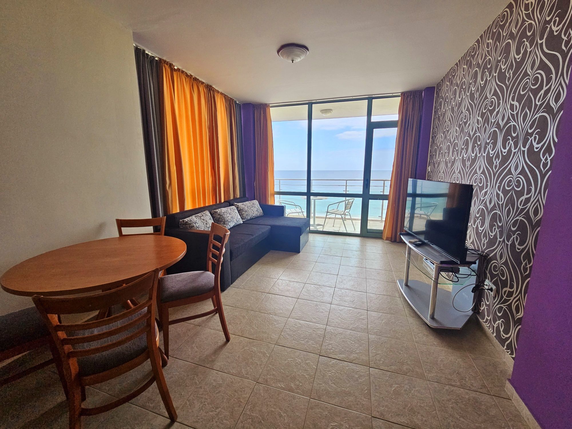 Апартамент нощувки плаж Кабакум-1 линия-Варна Kabakum beach apartments