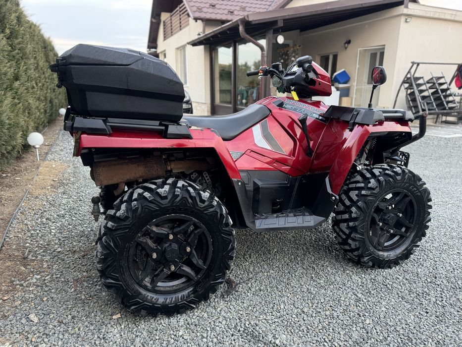 Atv polaris sportsman 570 4x4 / fabricatie 2018 / servodirectie