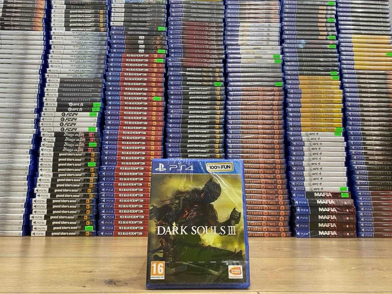 НОВЫЙ Dark Souls III PS4/PS5 Большой Выбор Игр