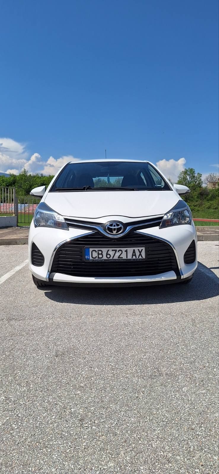 Toyota Yaris 1.33VVT 2016г Бензин 6 скорости!