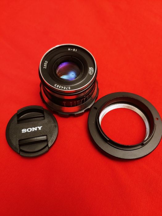 Объектив Индустар 61 + Sony e-m39 адаптер
