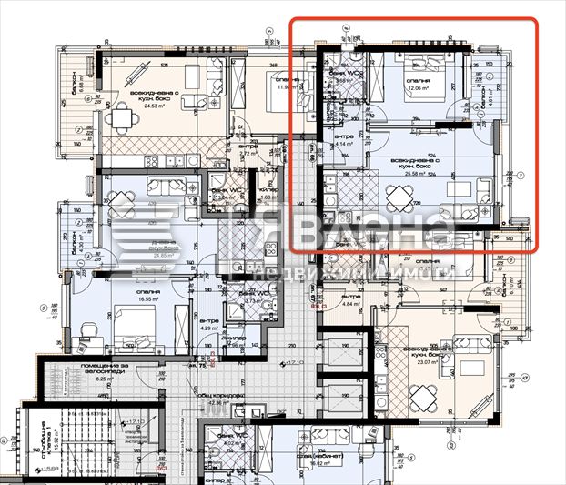 Продава се Двустаен апартамент в Варна, Младост 1 - 72 кв.м за 1374 €/кв.м - Снимка #2