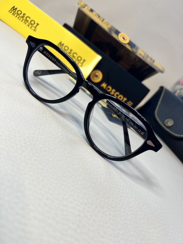 Moscot KASH rame ochelari titan rimless lentile protectie