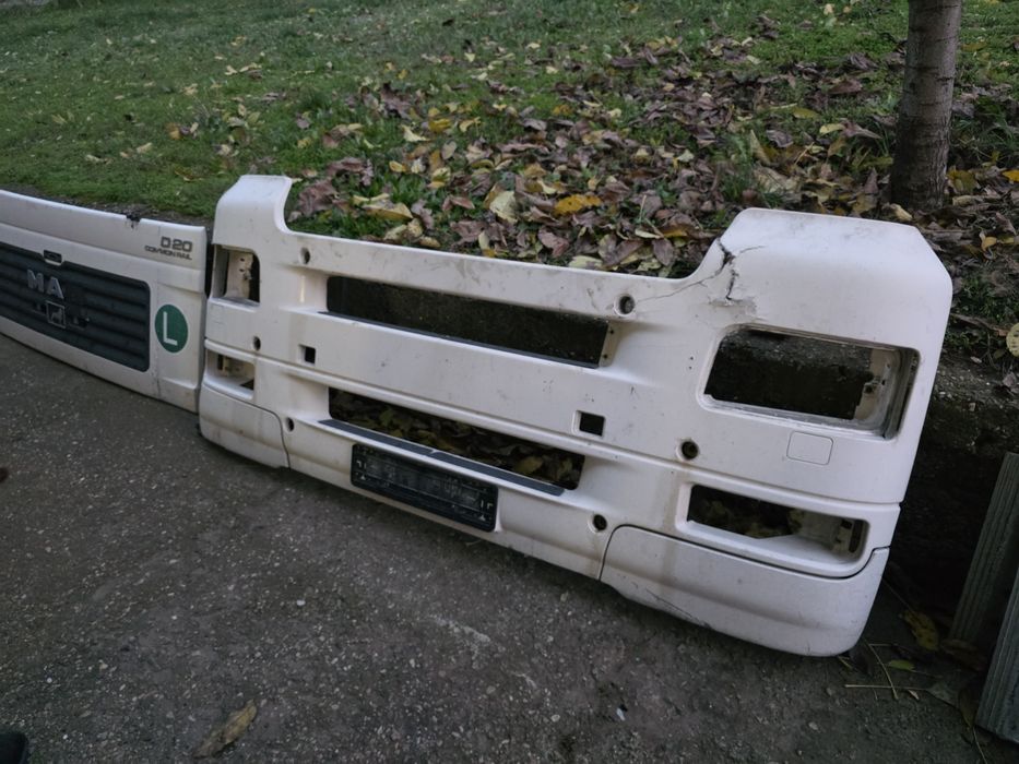 Man TGA части маска и капак със забележки