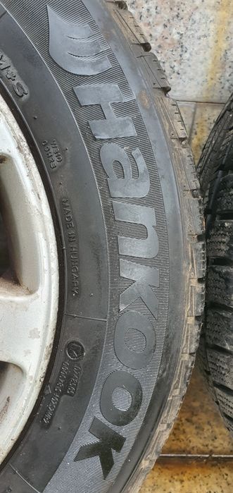 Jante VW caddy golf Passat Seat Skoda cu anvelope Hankook Winter M+S 1