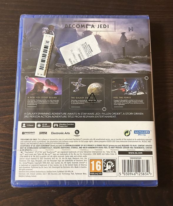 Игра за PS5 Jedi Fallen Order