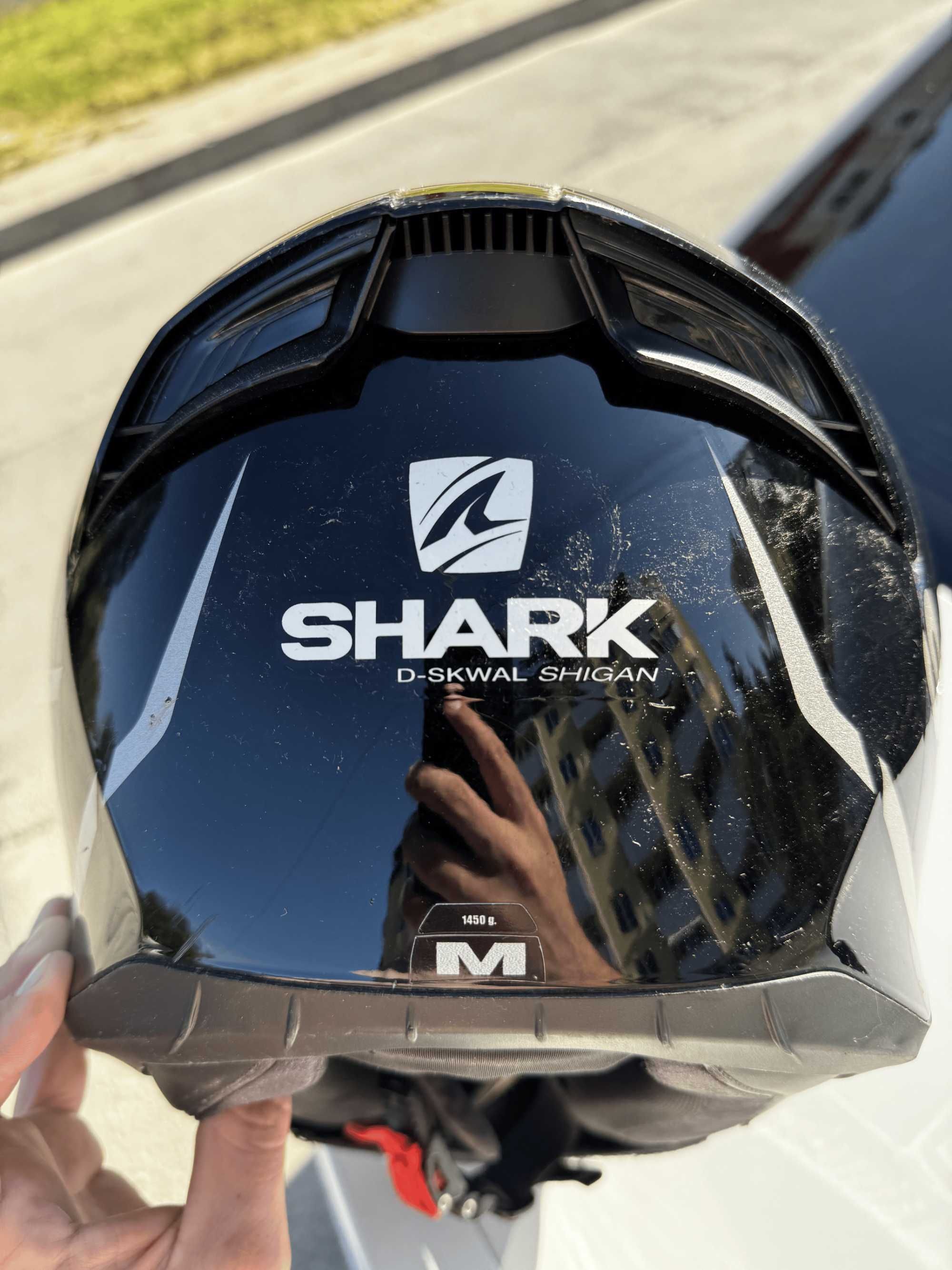 Каска за мотор Shark D-Skwal 3 размер M перфектно състояние
