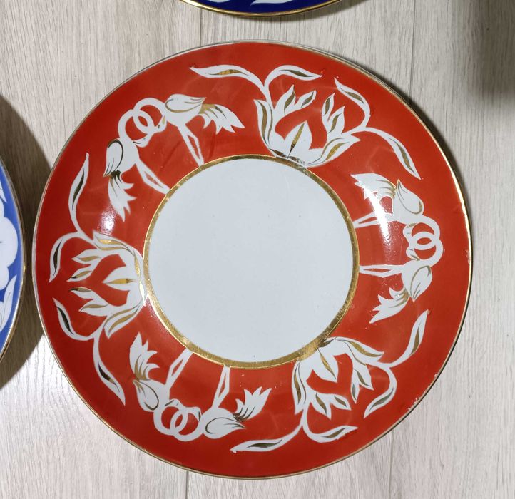 Ляганы фарфор производство ссср  с различным орнаментом цена за всё