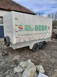 Remorca auto cu prelată de 1600kg