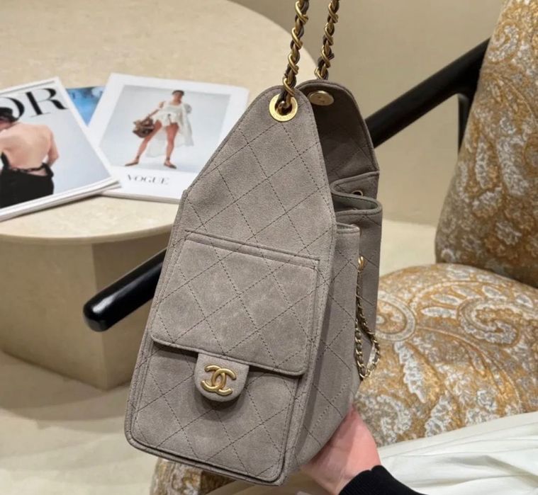 Chanell естествен агнешки велур